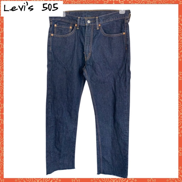 Levi's Other - Levi Strauss 505 Dark Wash Jeans-  Men's 34x31